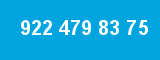 922 479 83 75 922 479 83 75